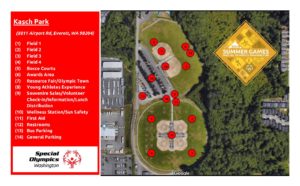 Special Olympics Washington2019 Kasch Park Overview Map_070819